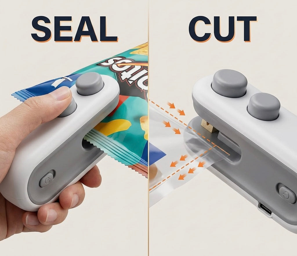 India's #1 Smart Portable Mini Sealing Machine.
