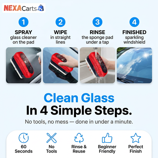 Automotive Oil Film Cleaning Brush