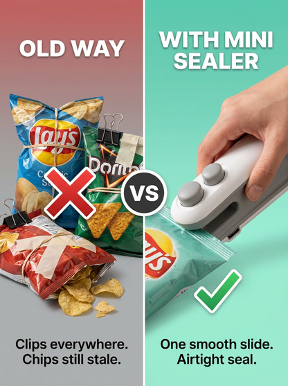 India's #1 Smart Portable Mini Sealing Machine.