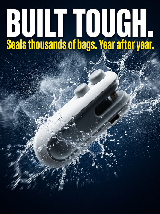 India's #1 Smart Portable Mini Sealing Machine.