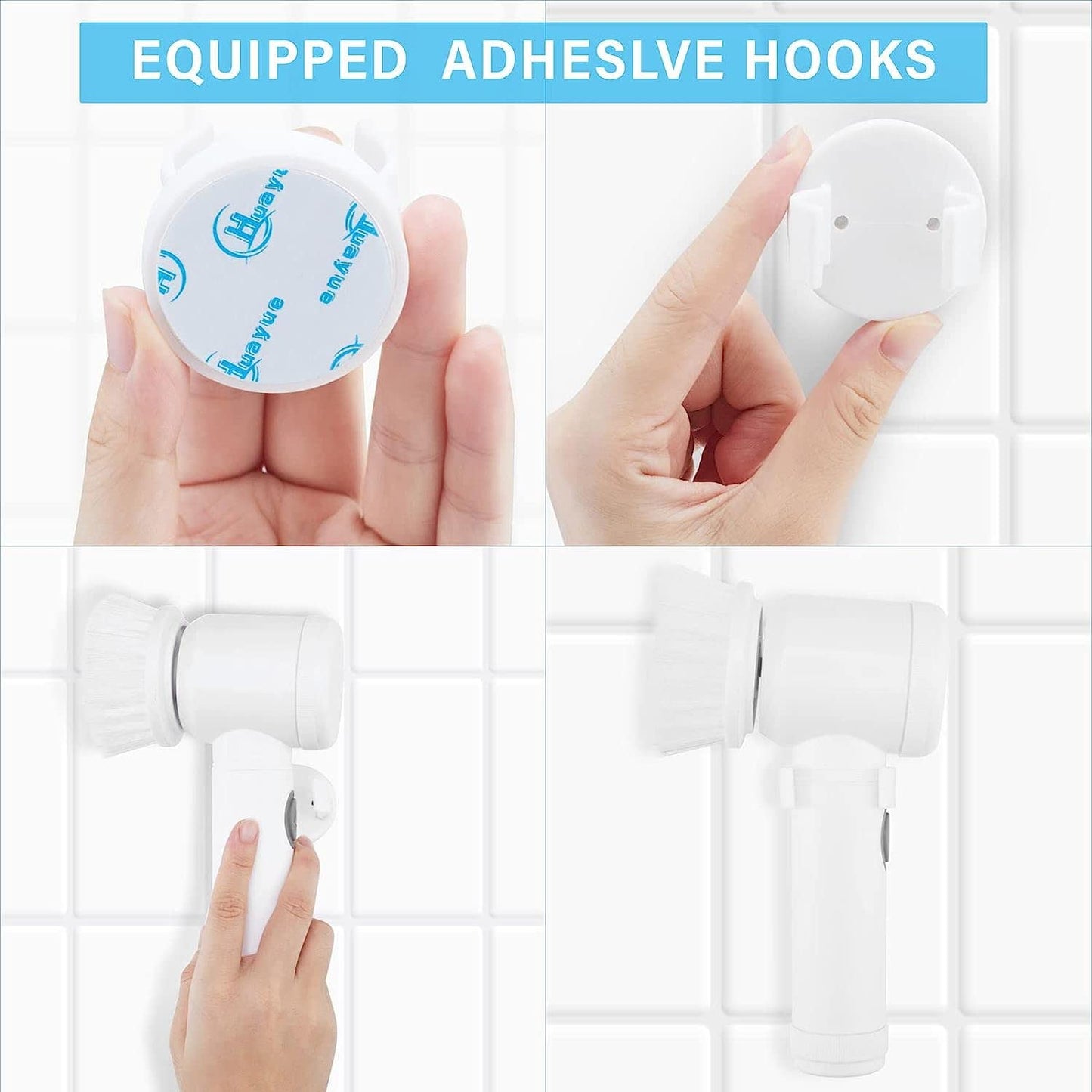 Multi-Functional Electric Cleaning Brush