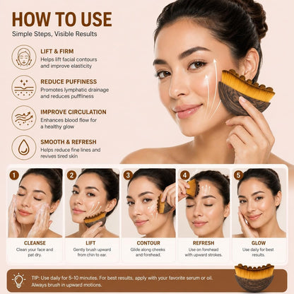 Lymphatic Drainage Massager for Face